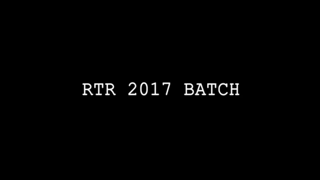 RTR 2017 Batch Final Project Presentation Video